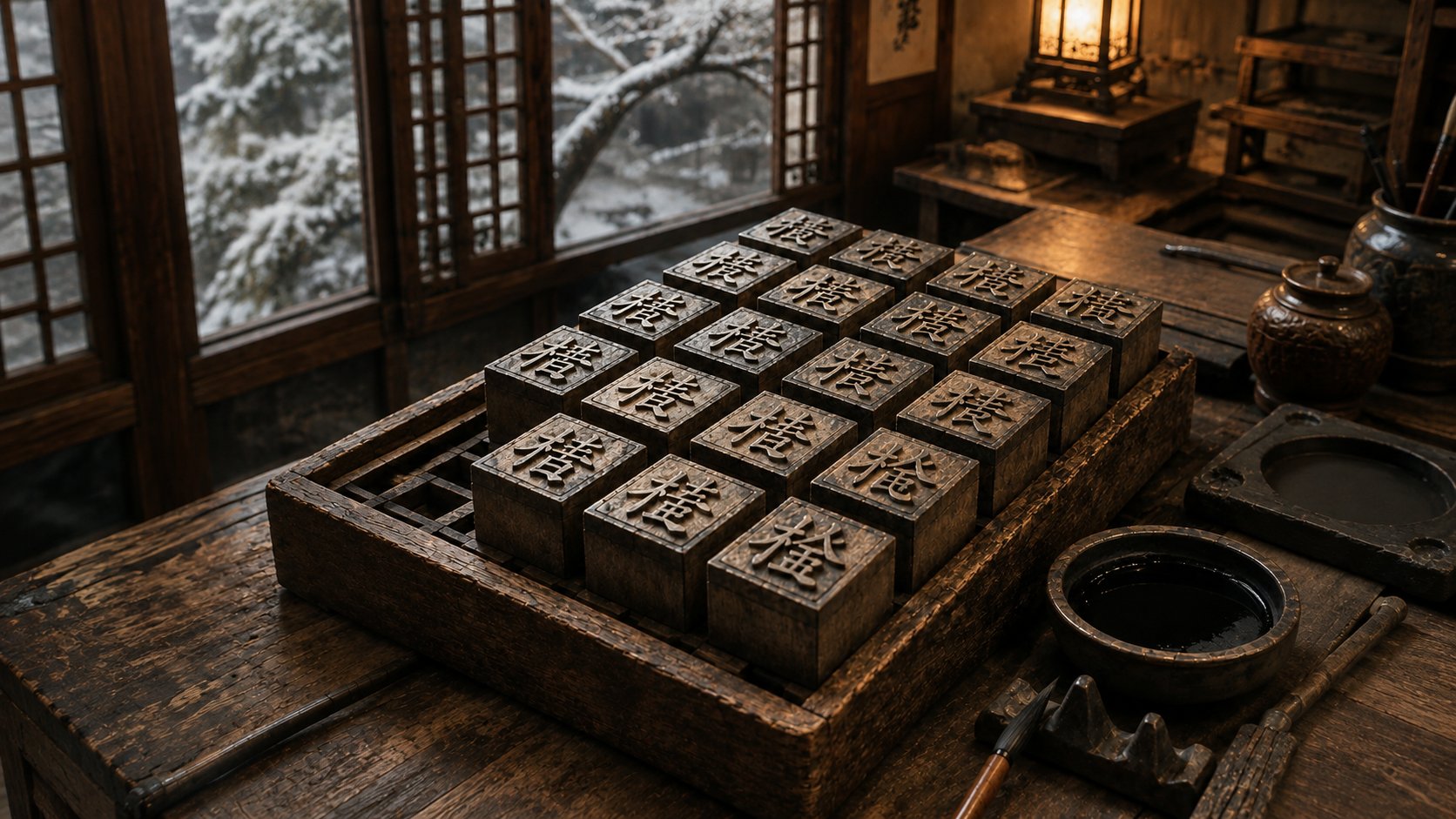 Kanji study for 楷