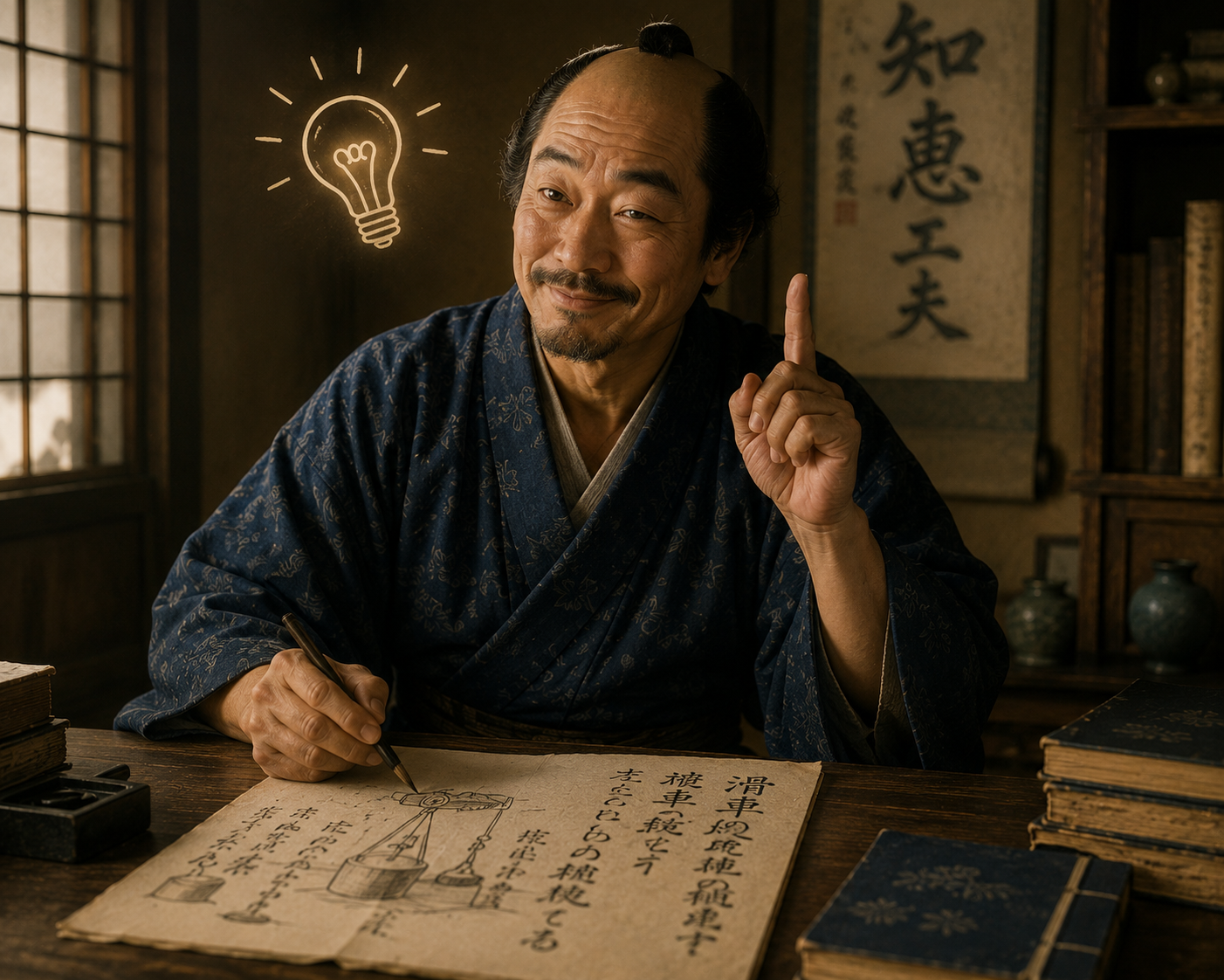 Kanji study for 敏