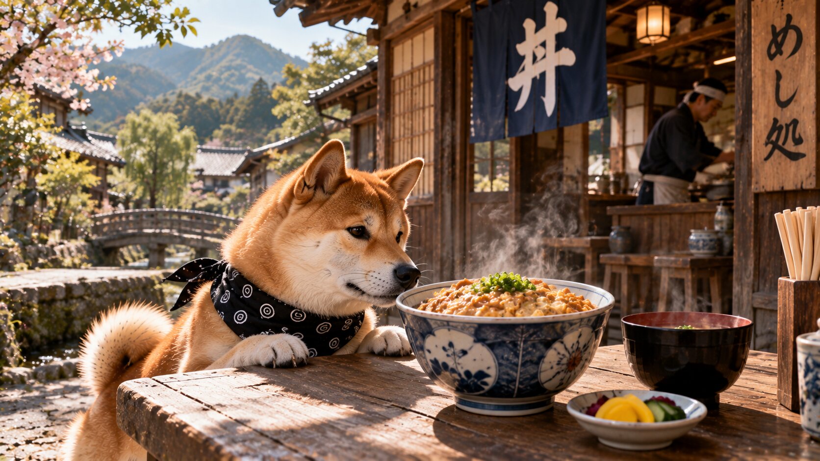 Kanji study for 丼