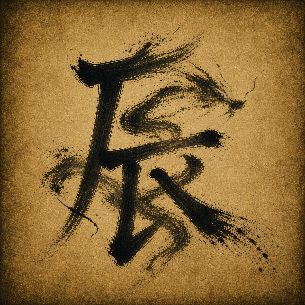 Kanji study for 辰