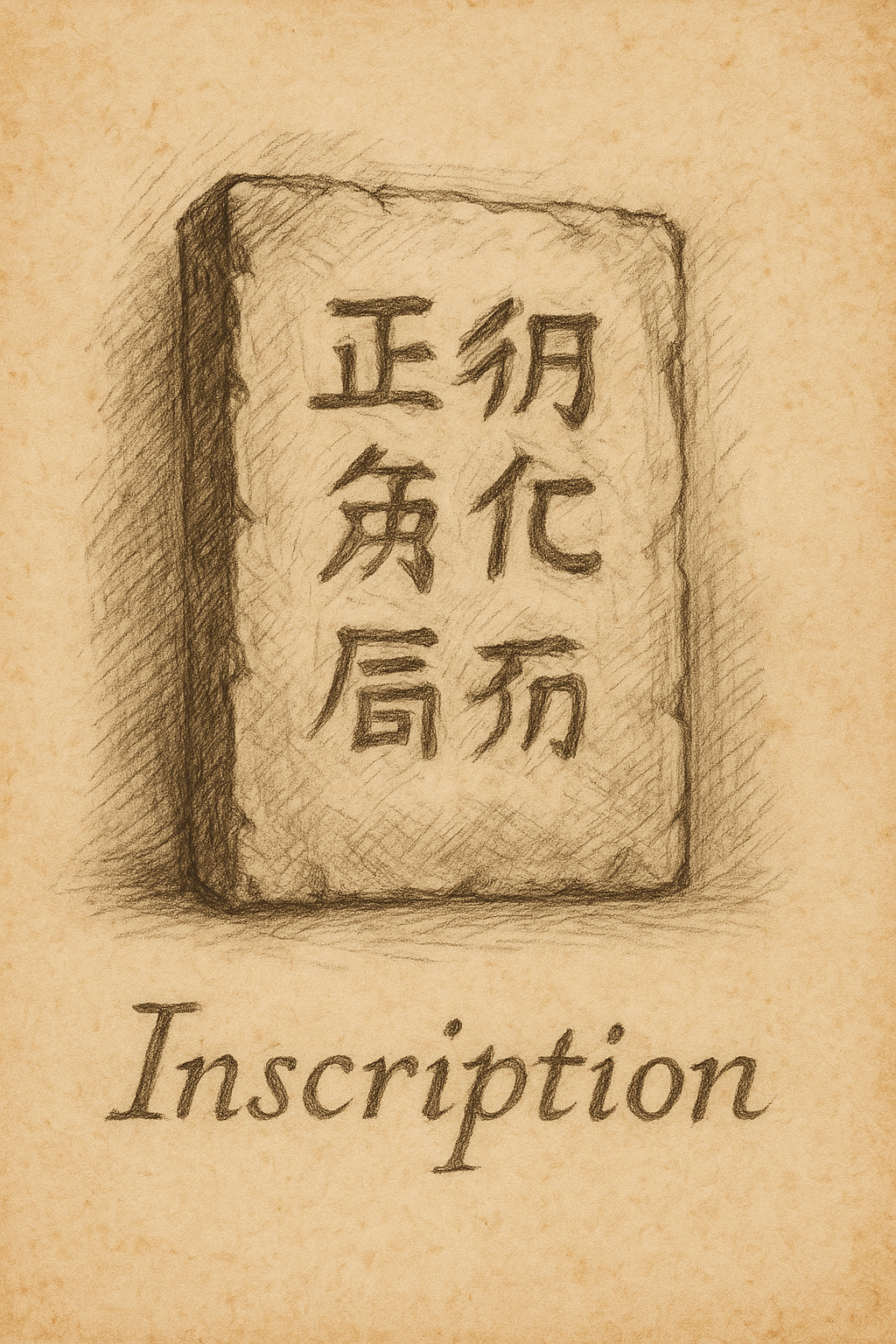 Kanji study for 銘