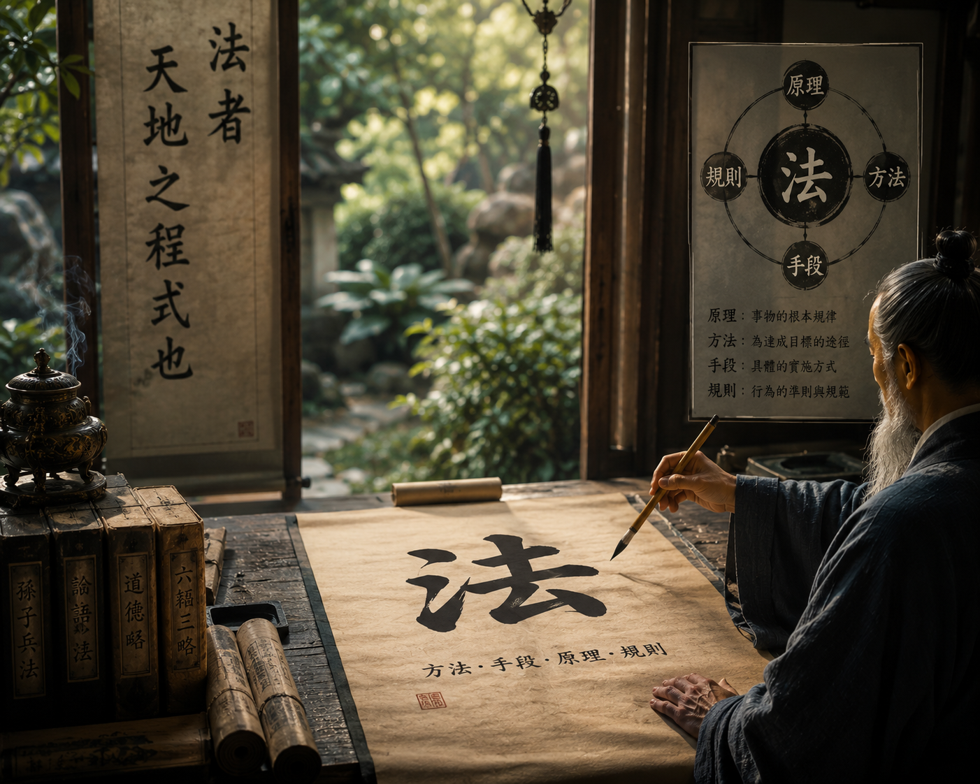 Kanji study for 法