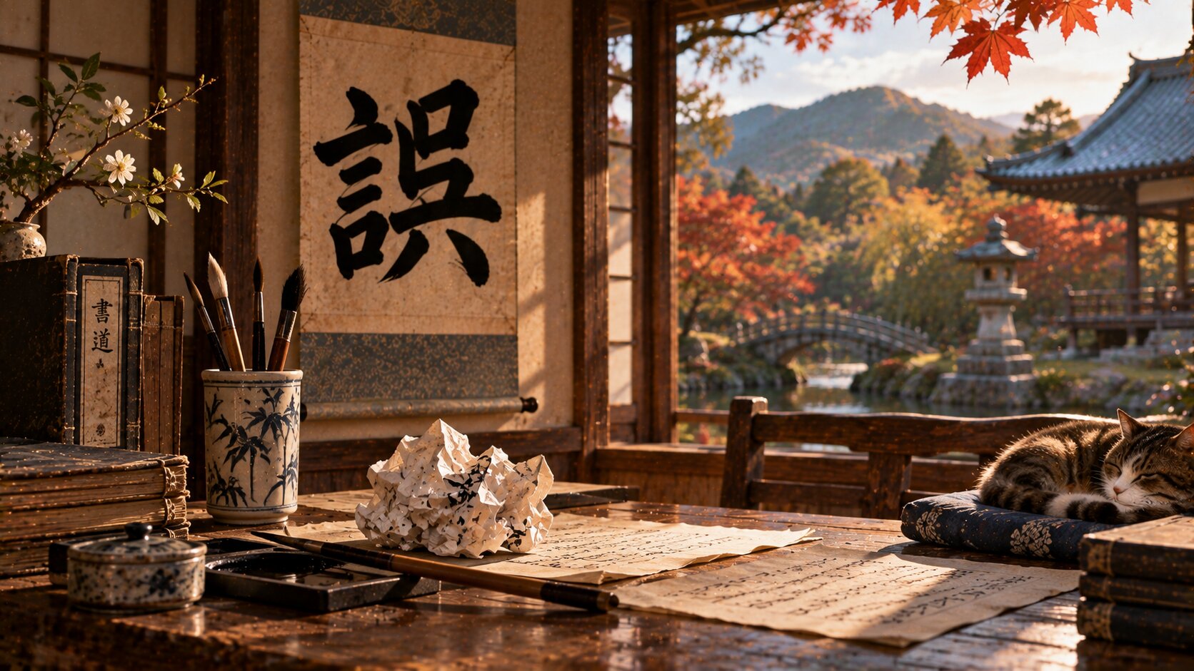 Kanji study for 誤