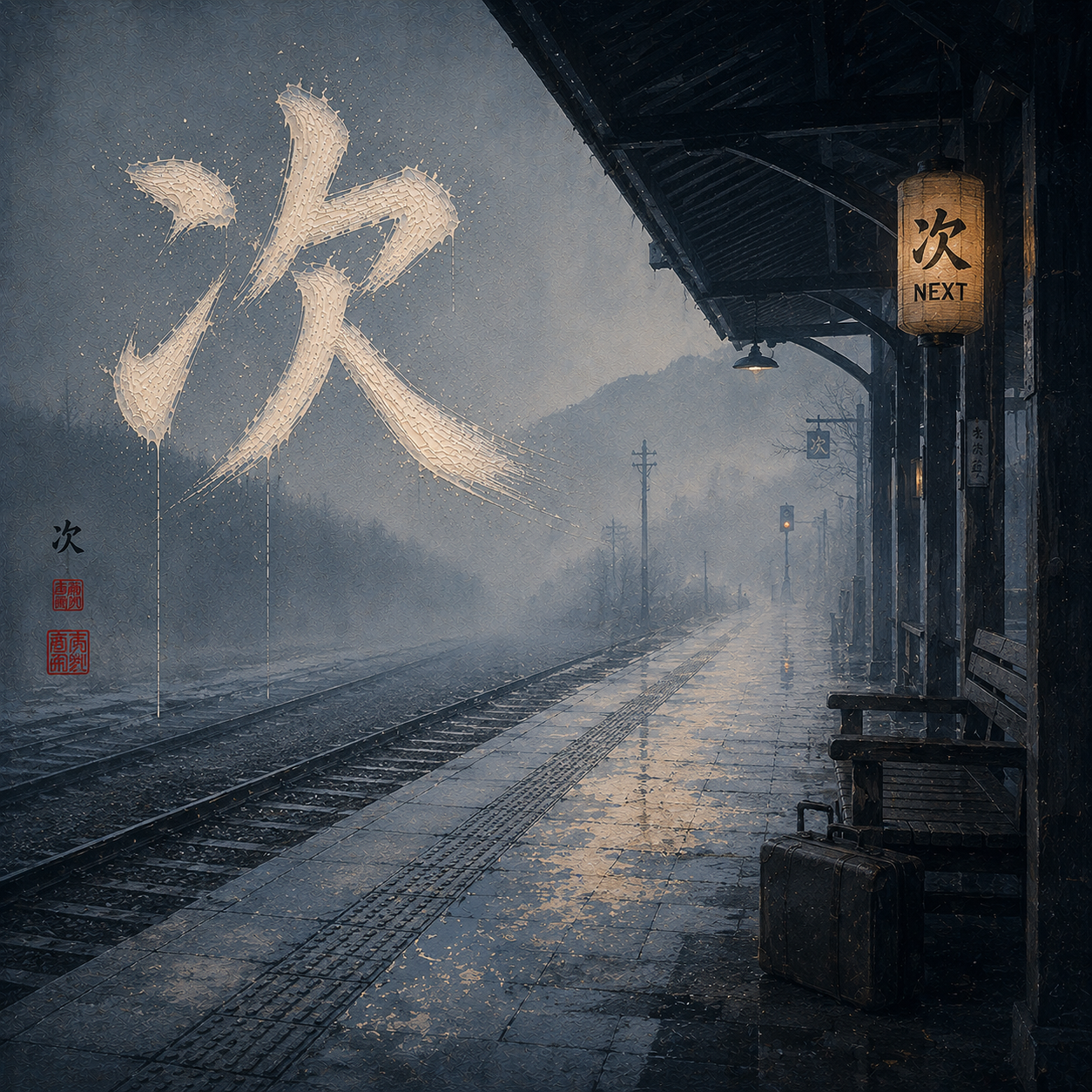 Kanji study for 次