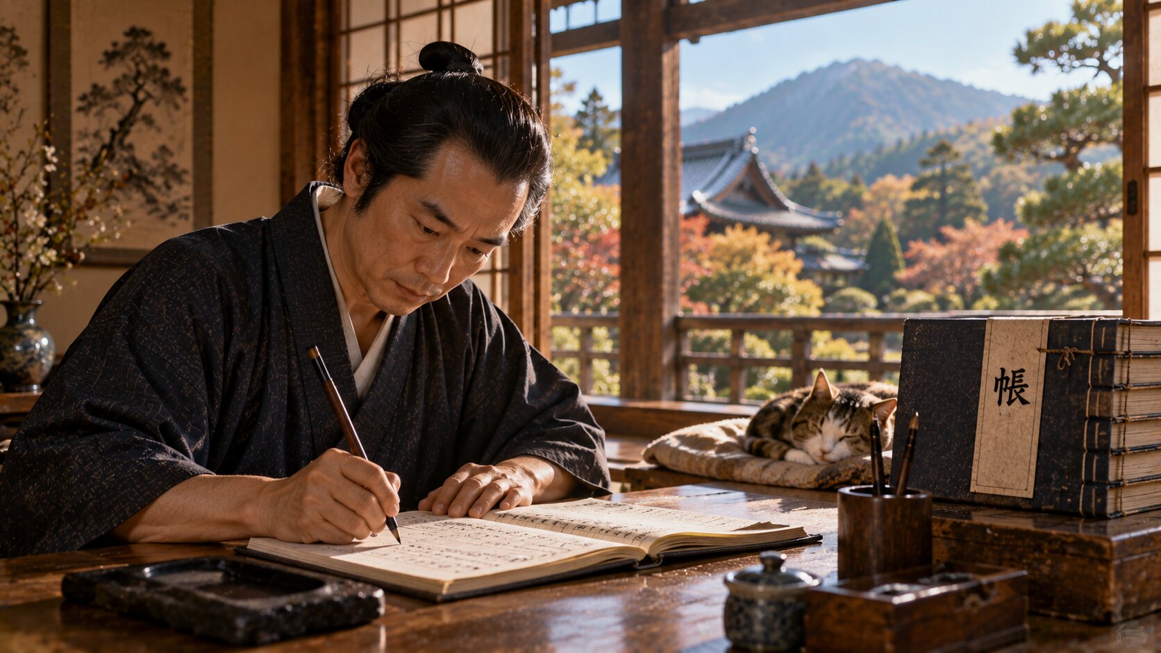 Kanji study for 帳