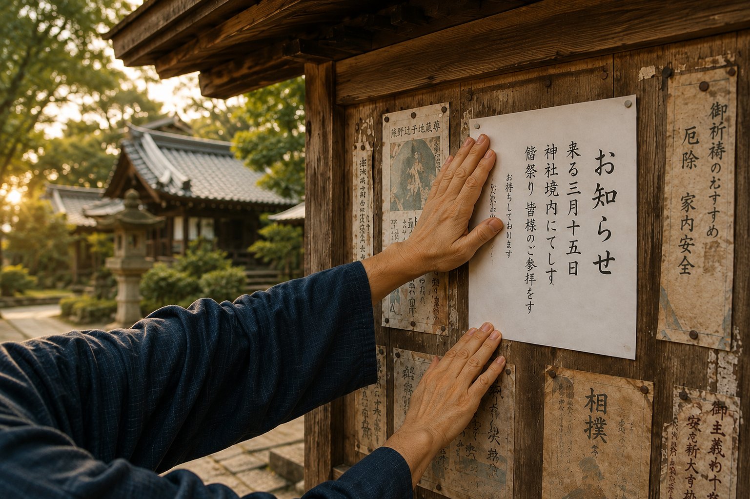 Kanji study for 貼