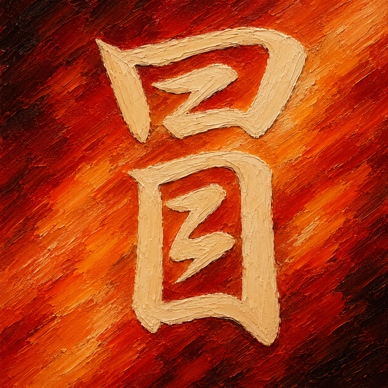 Kanji study for 冒