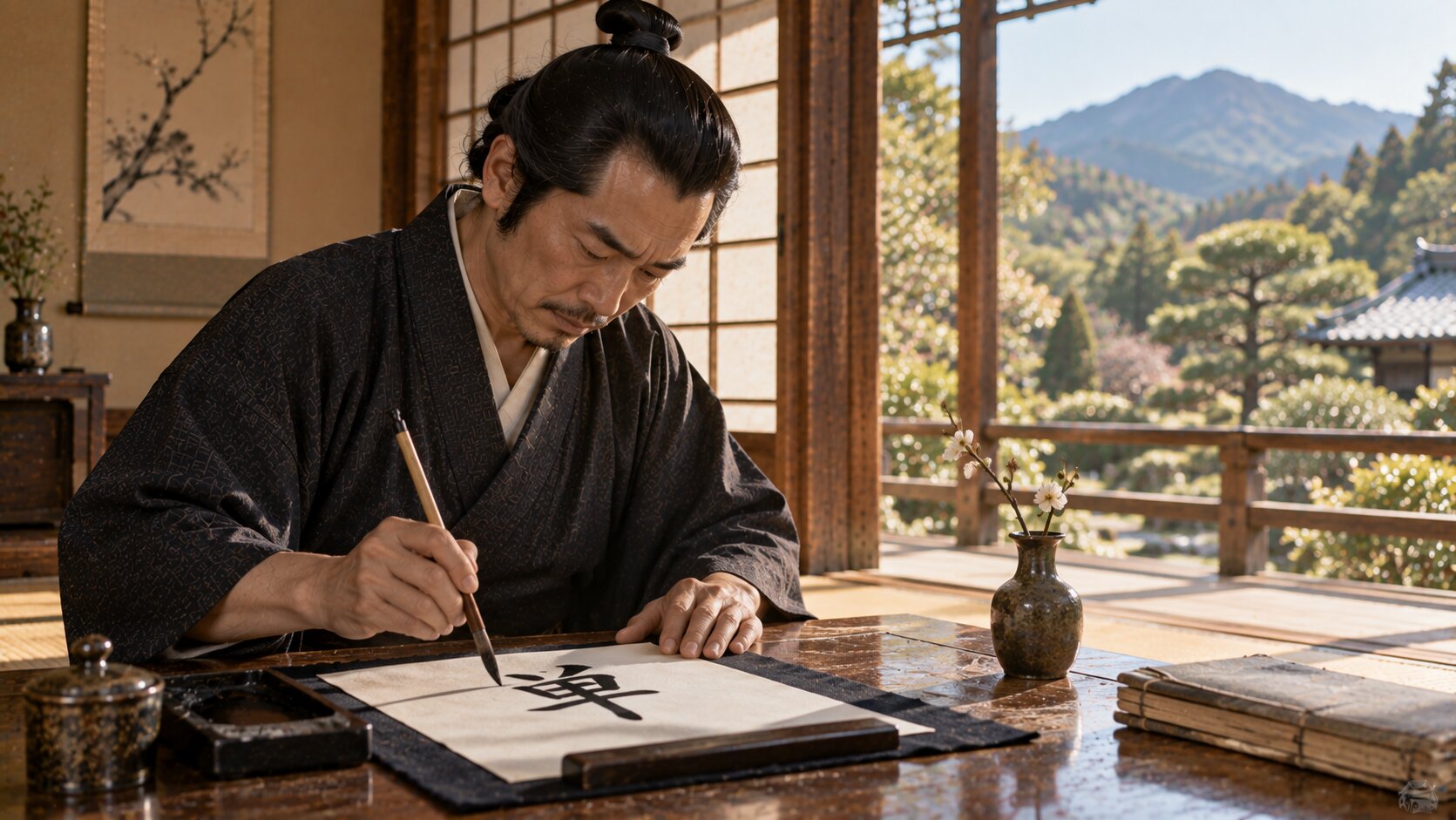 Kanji study for 単