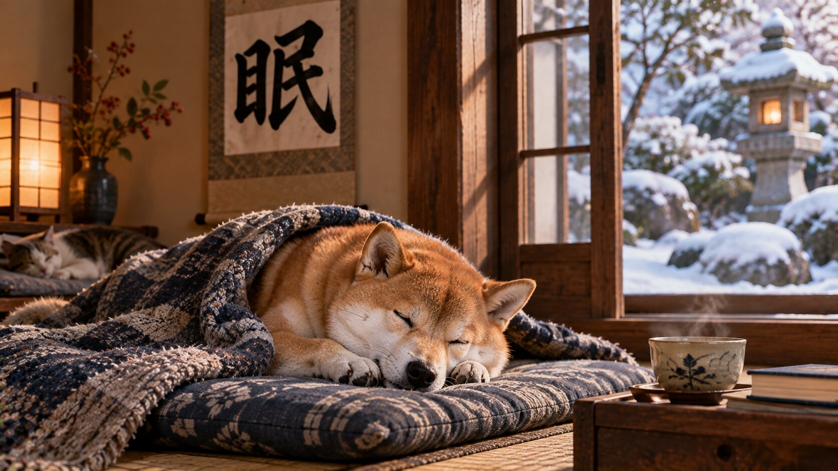 Kanji study for 眠