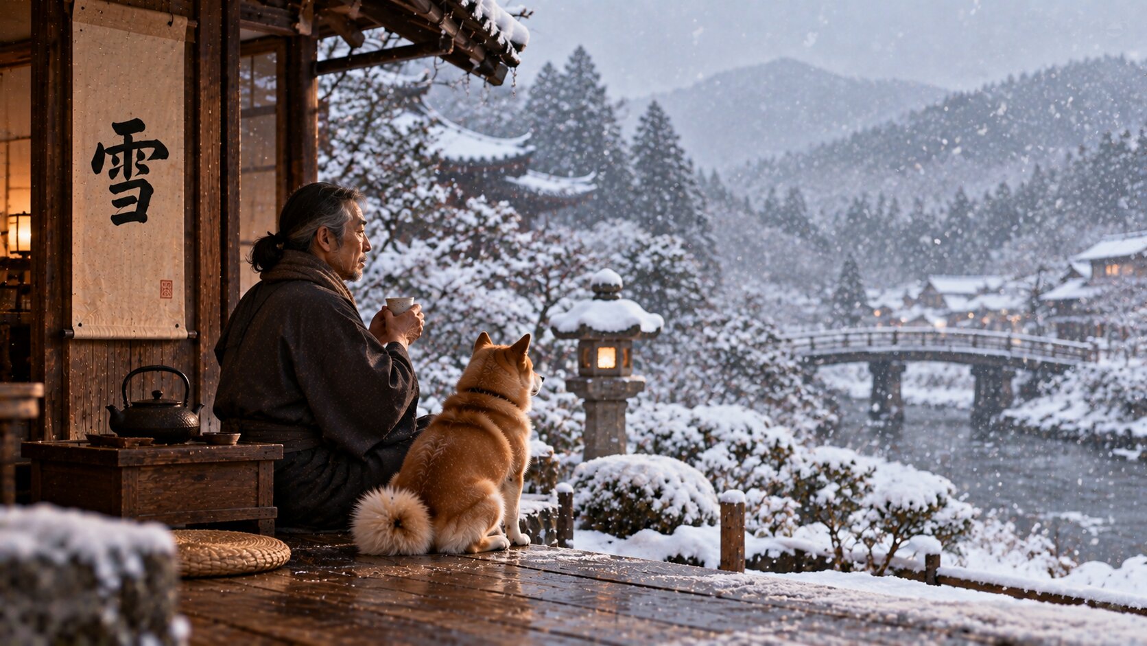 Kanji study for 雪