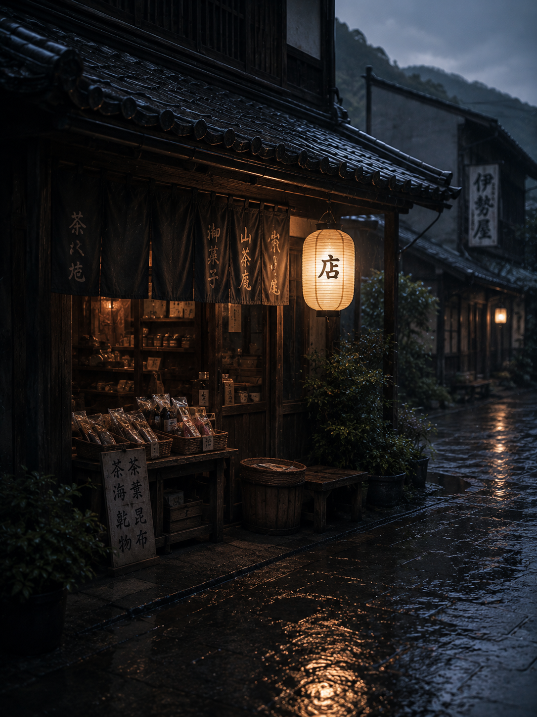 Kanji study for 店