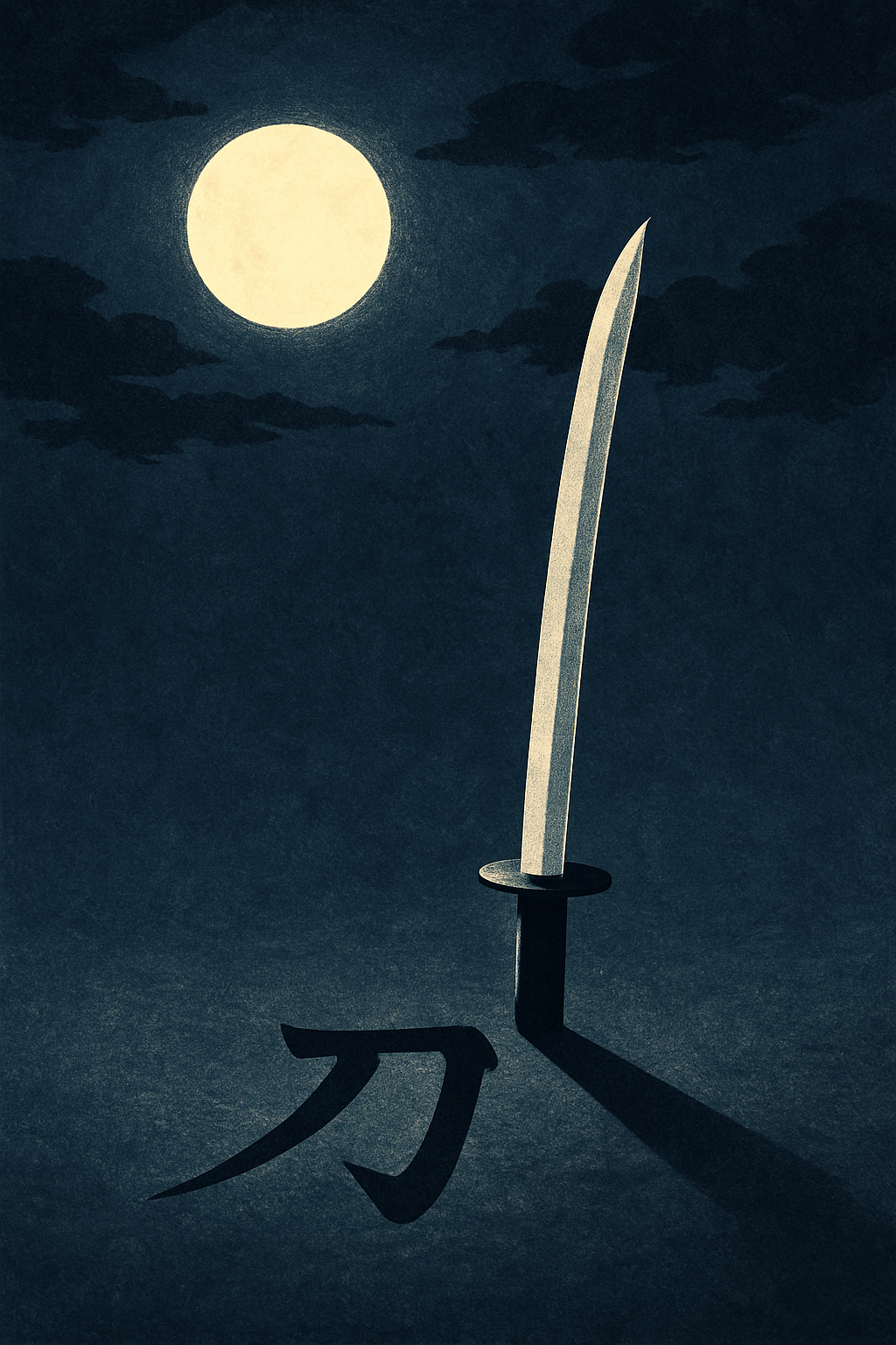 Artistic Kanji Scroll for Chapter 5