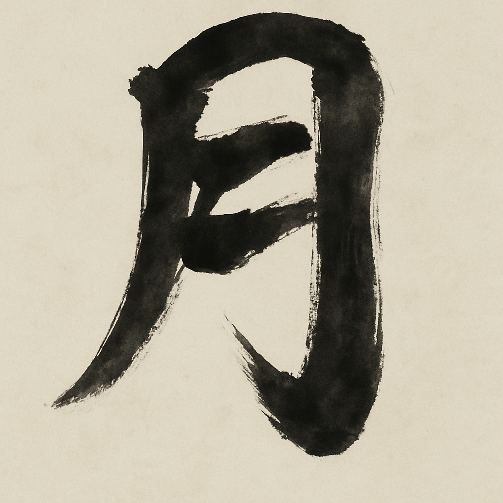 Artistic Kanji Scroll for Chapter 1