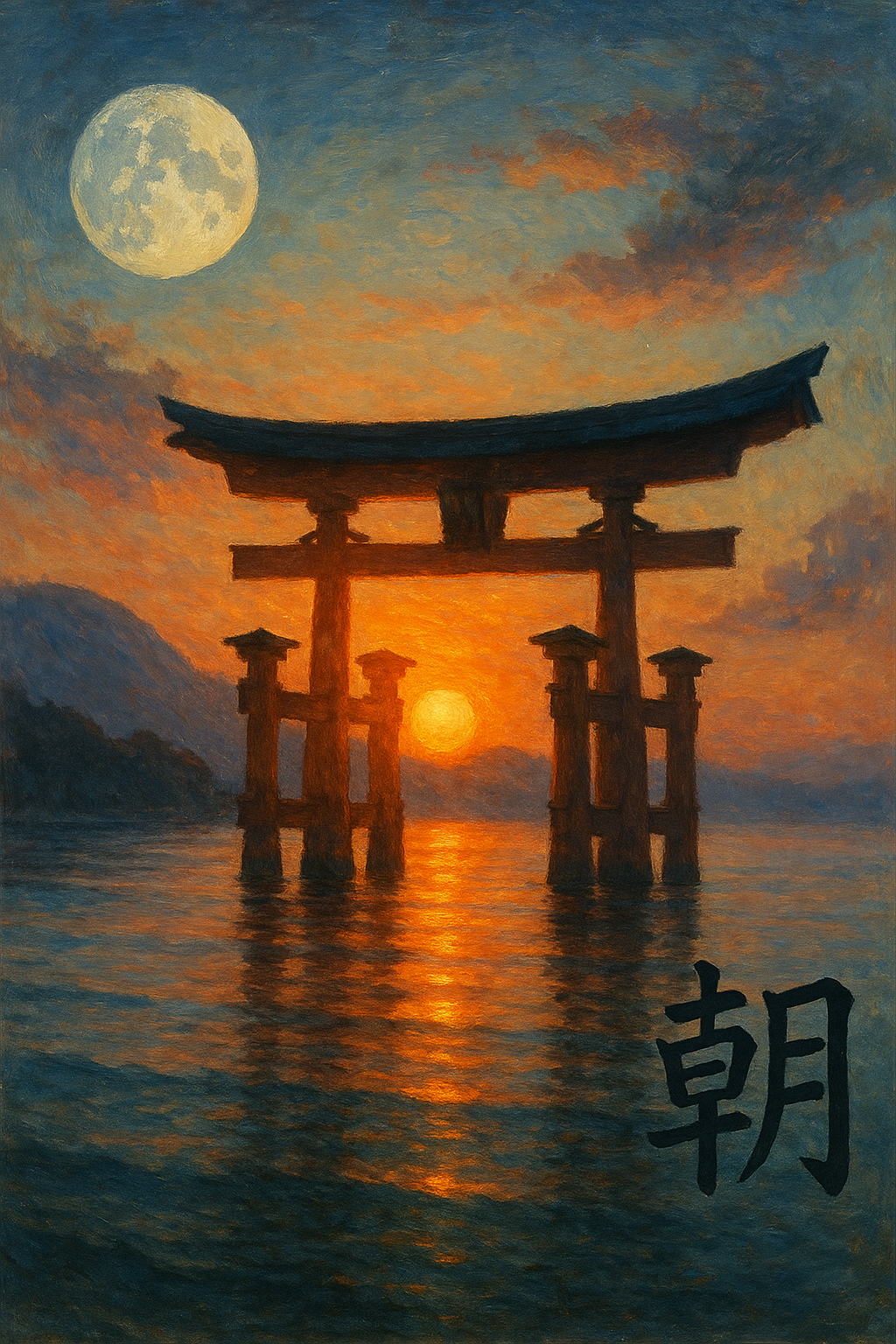 Artistic Kanji Scroll for Chapter 3