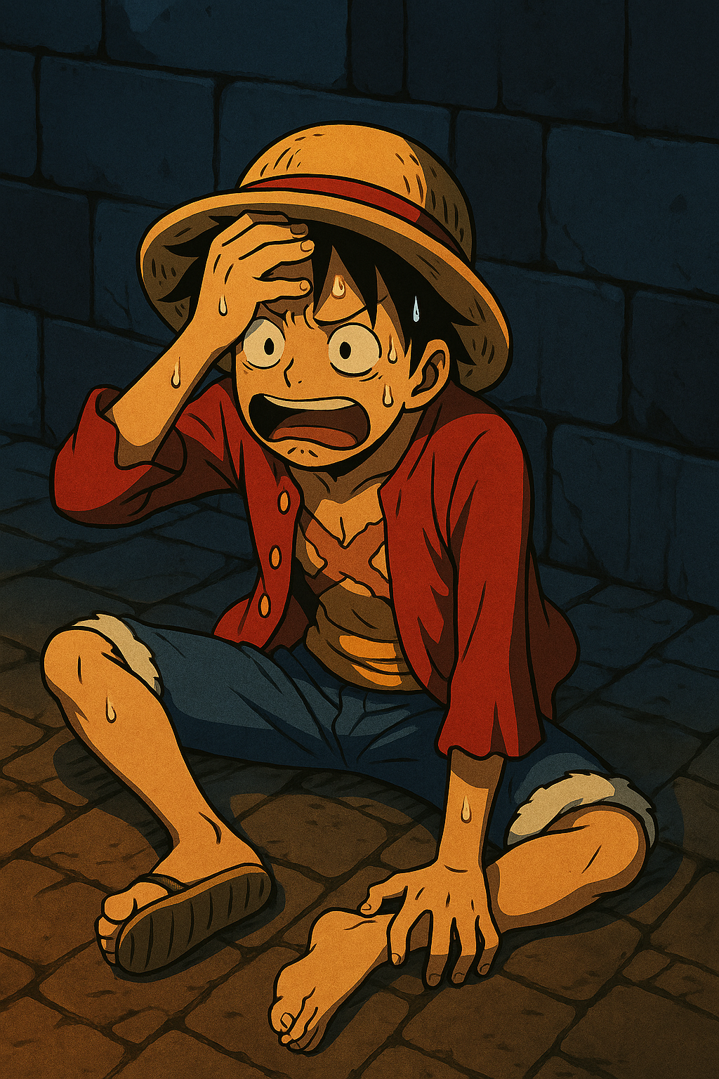 Kanji Illustration for 敗