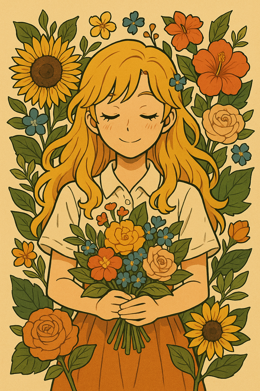 Kanji Illustration for 栄