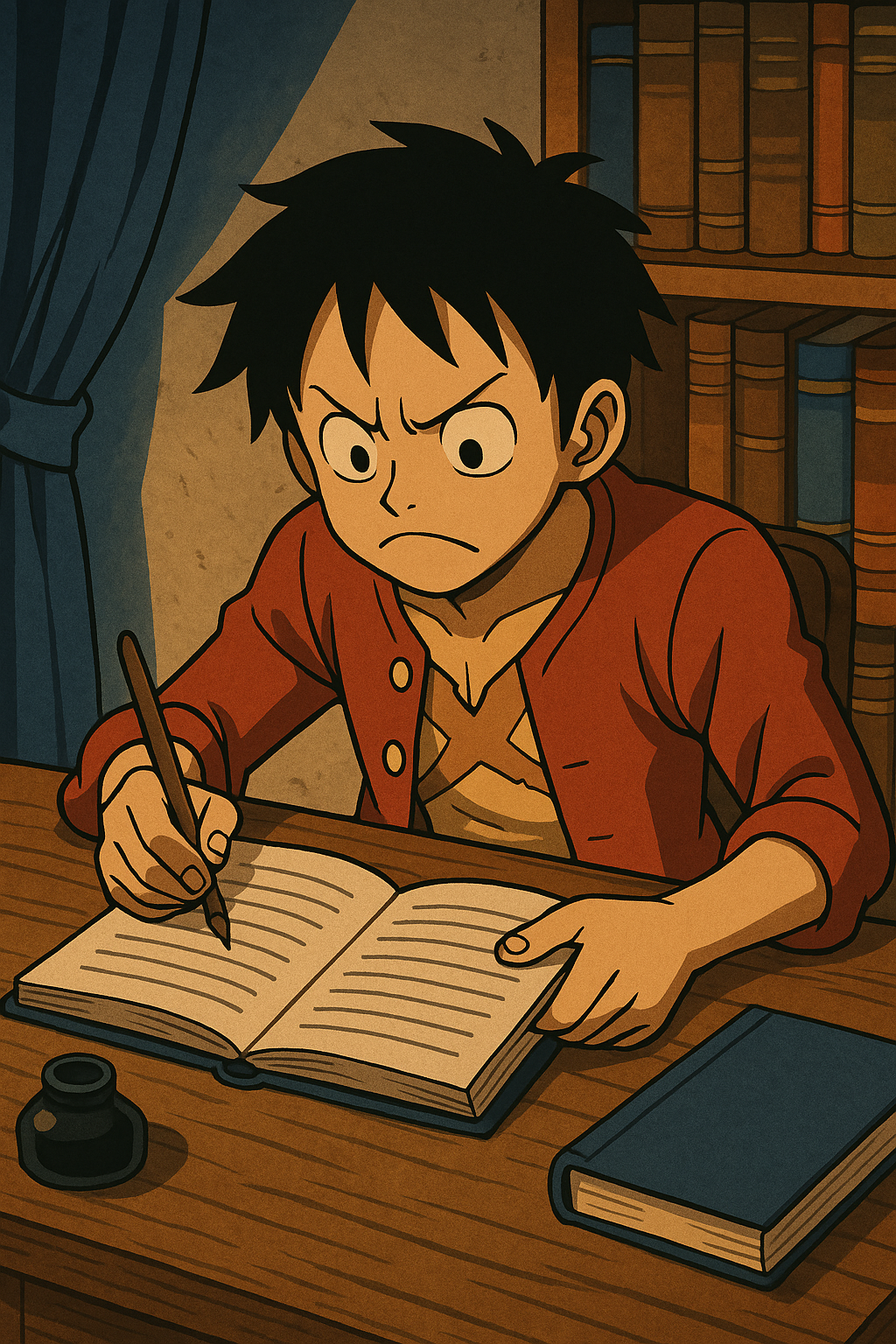 Kanji Illustration for 書