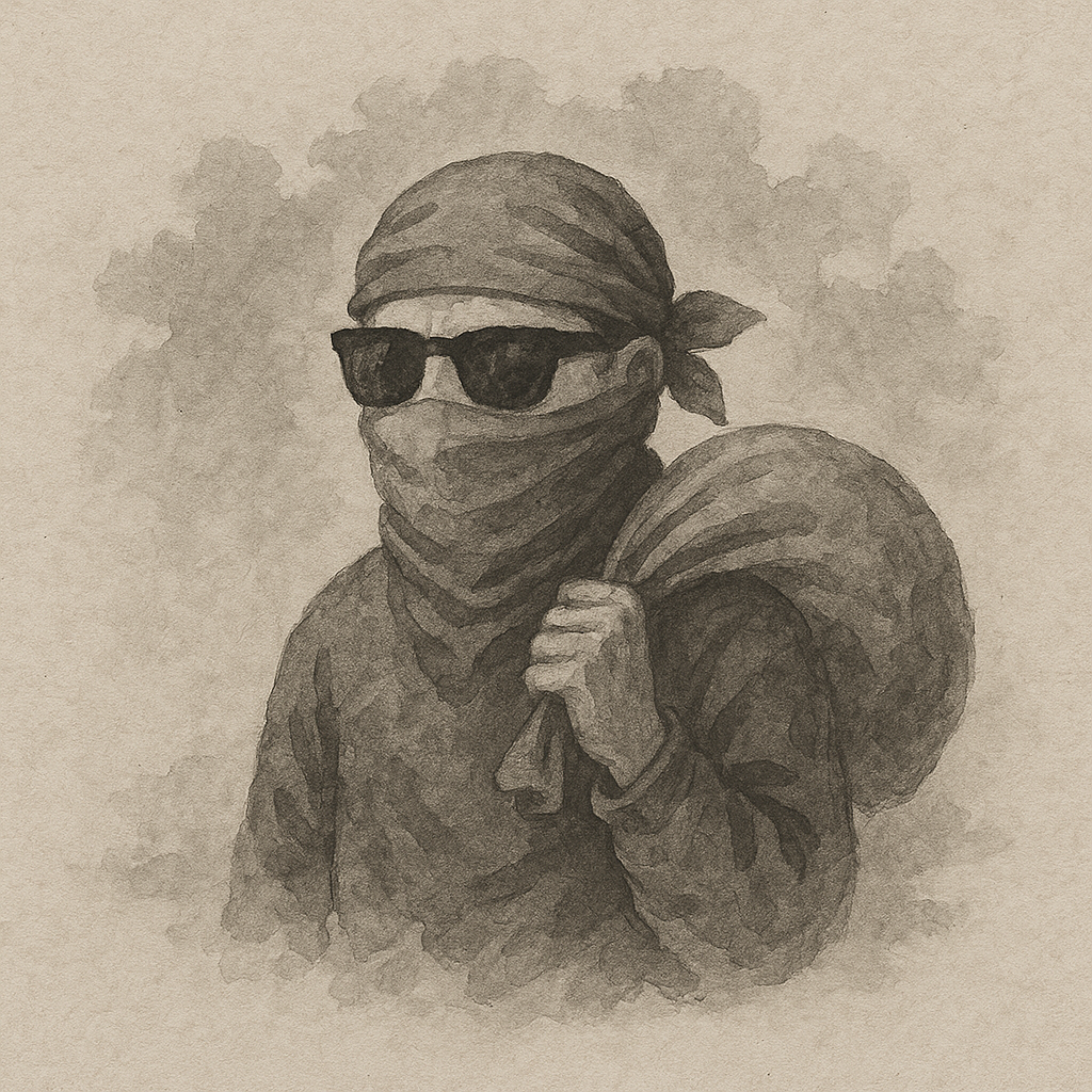 Burglar Illustration