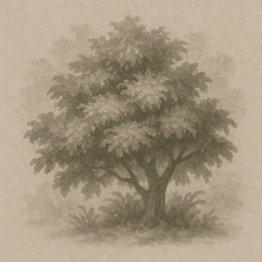 Overgrown Illustration